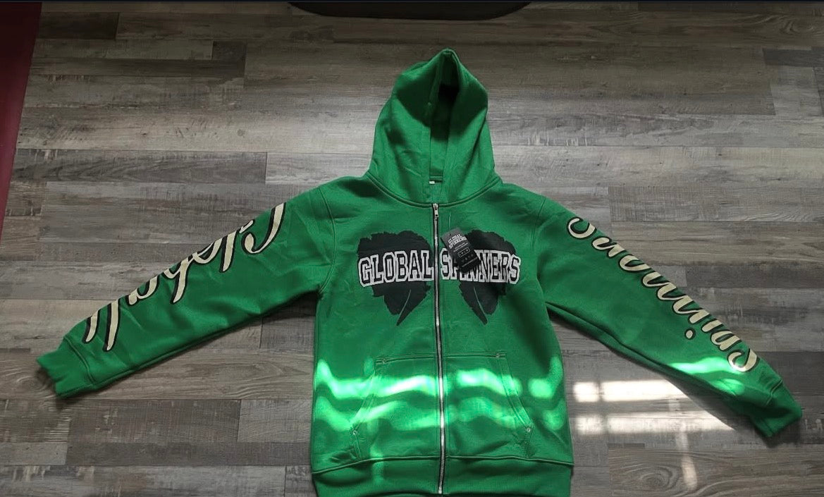 Original green spinners jacket